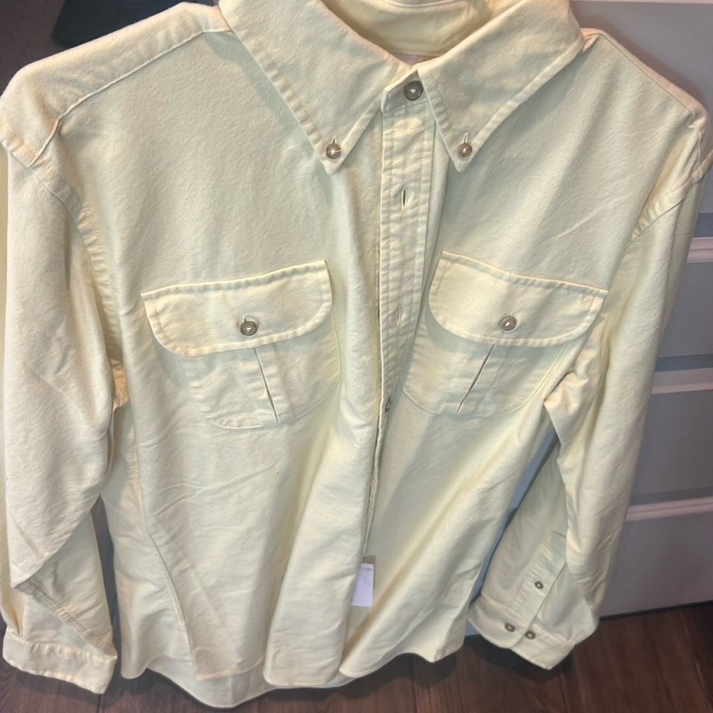 Brooks brothers men’s shirt yellow